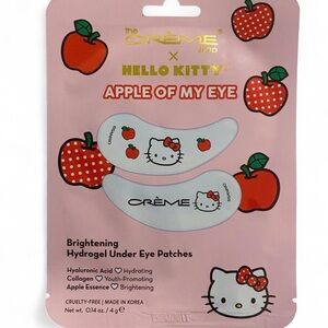 🌸3/$15🌸 Crème Shop x Hello Kitty Apple of My Eye Hydrogel Under Eye Patches